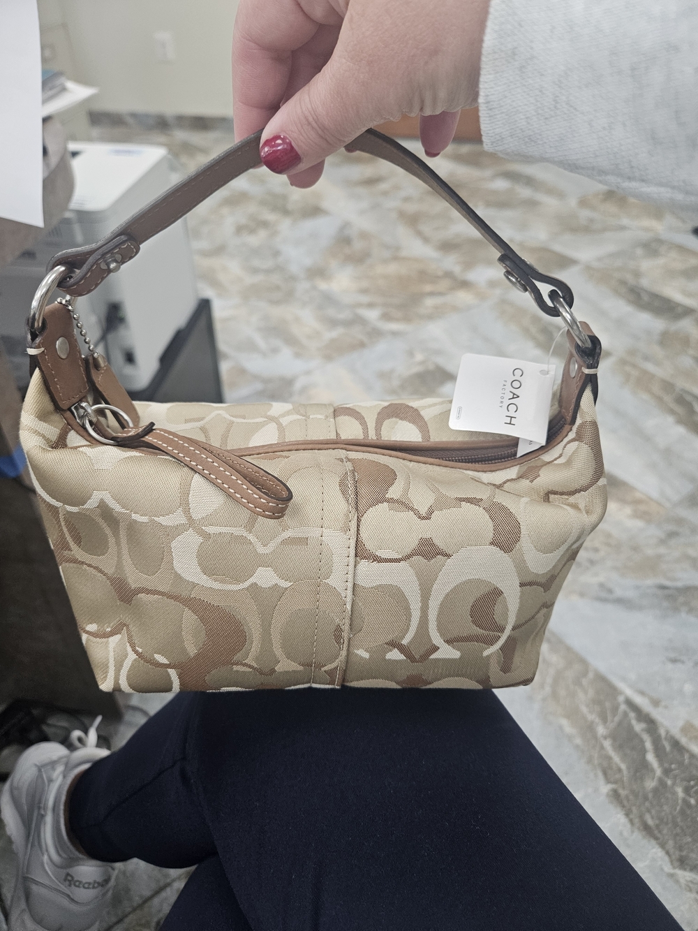 COACH Signature Mini Tote